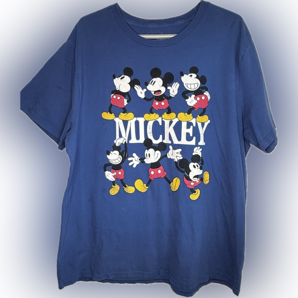 Disney Parks Mickey Mouse Character T-Shirt Size 2XL